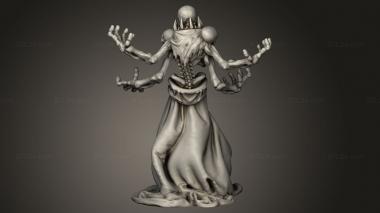 Figurines heroes, monsters and demons (Skeletons Amini Skeleton, STKM_15441) 3D models for cnc