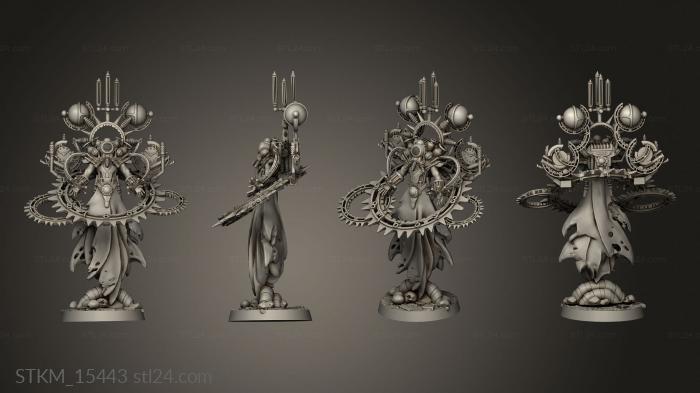 Figurines heroes, monsters and demons (Professor Chronopheus, STKM_15443) 3D models for cnc