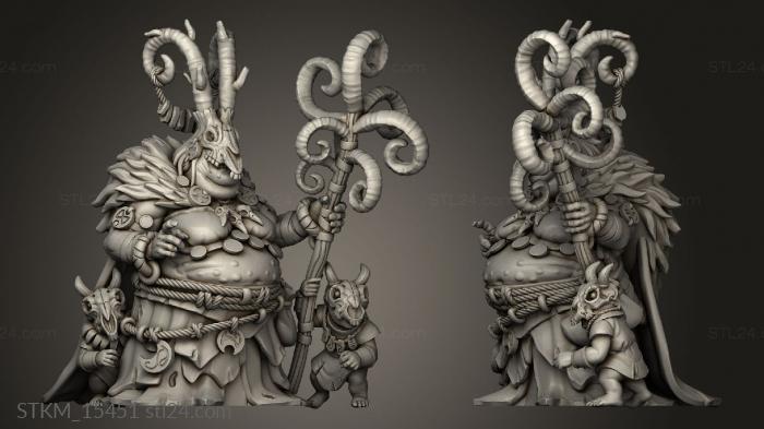 Figurines heroes, monsters and demons (Kairn Den Mother, STKM_15451) 3D models for cnc