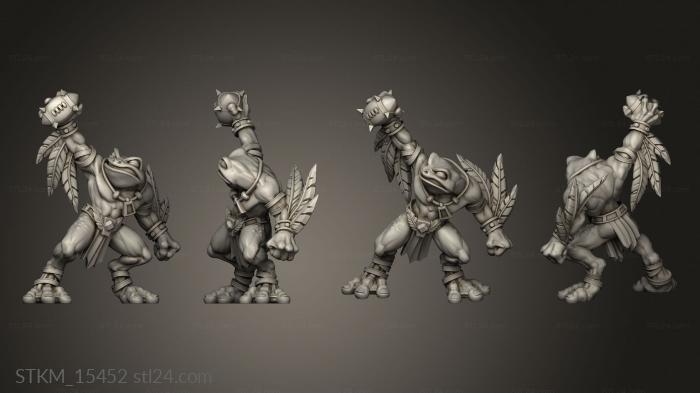 Figurines heroes, monsters and demons (Punga Jungle Avengers Fro Catcher, STKM_15452) 3D models for cnc