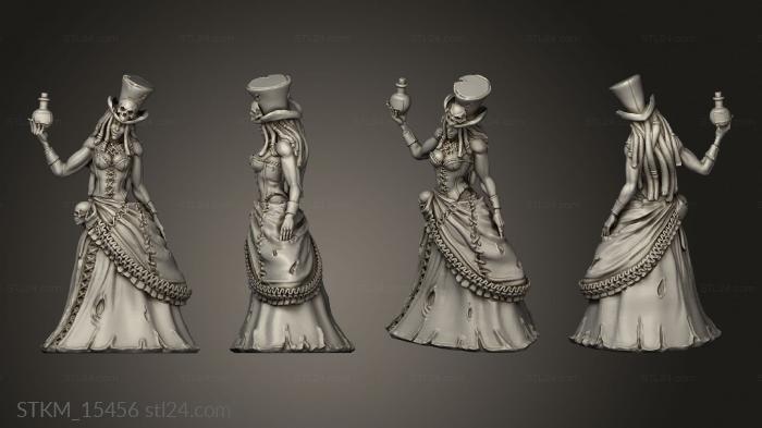 Figurines heroes, monsters and demons (Puppet Show Potions Lady potion, STKM_15456) 3D models for cnc
