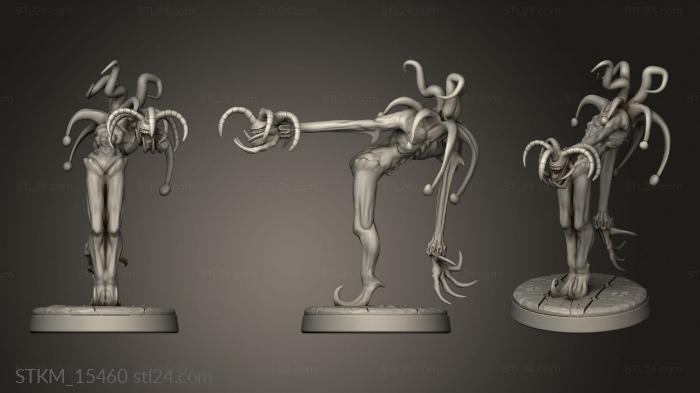 Figurines heroes, monsters and demons (The Dormant God Insanity, STKM_15460) 3D models for cnc