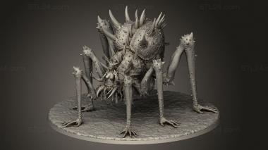 Figurines heroes, monsters and demons (Queen the Damned Arachnid, STKM_15476) 3D models for cnc