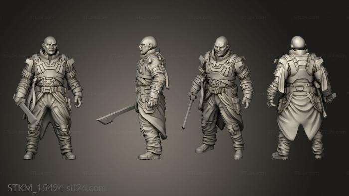 Figurines heroes, monsters and demons (Rabban Harkonnen ravage, STKM_15494) 3D models for cnc