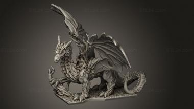 Figurines heroes, monsters and demons (light cavalry musician, STKM_15500) 3D models for cnc