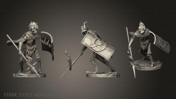 Figurines heroes, monsters and demons (The Eternal Legions One Immortals immortal, STKM_15512) 3D models for cnc