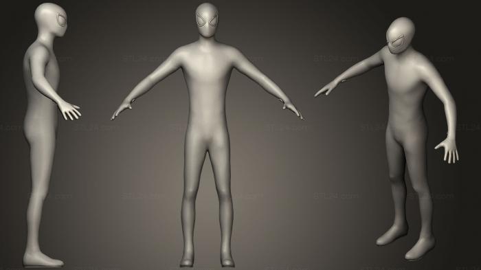The Amazing Spider Man 2 Rigged Model