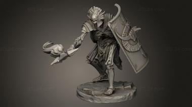 Figurines heroes, monsters and demons (The Eternal Legions One Immortals immortal, STKM_15621) 3D models for cnc