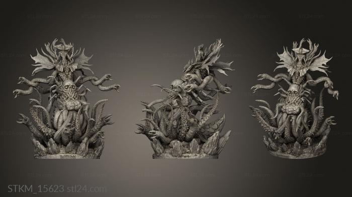 Figurines heroes, monsters and demons (Resheph, STKM_15623) 3D models for cnc