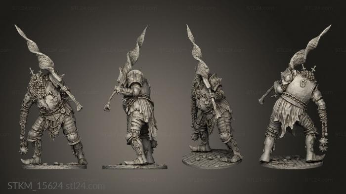 Figurines heroes, monsters and demons (Resurrected Goliath, STKM_15624) 3D models for cnc