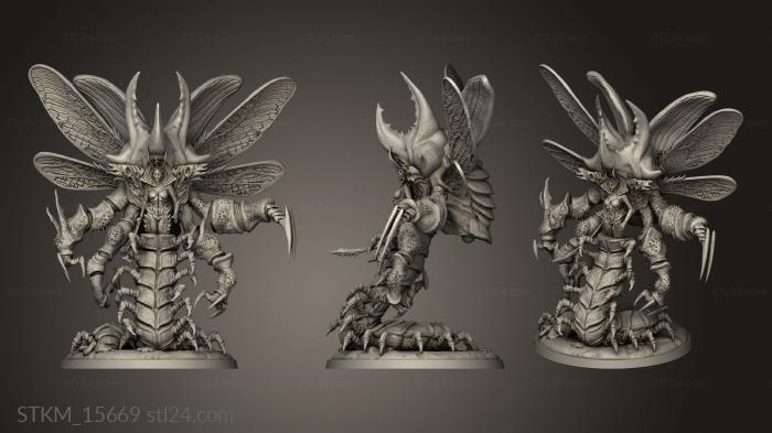 Figurines heroes, monsters and demons (Unseelie Queen, STKM_15669) 3D models for cnc