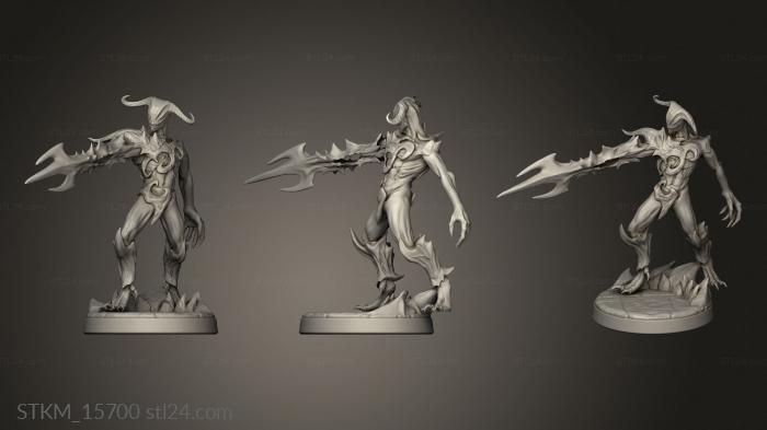 Figurines heroes, monsters and demons (The Dormant God Ego Fiend, STKM_15700) 3D models for cnc