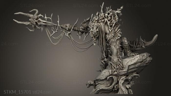 Figurines heroes, monsters and demons (Storm Trolls Storm Troll, STKM_15701) 3D models for cnc