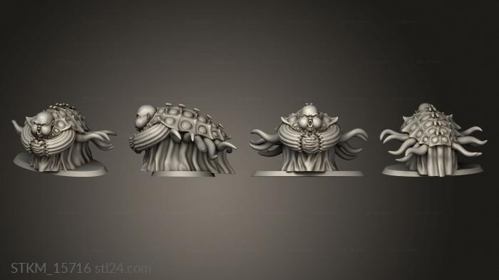Figurines heroes, monsters and demons (Fushun, STKM_15716) 3D models for cnc