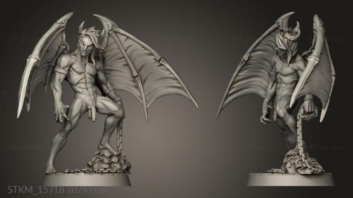 Figurines heroes, monsters and demons (Vanos NSFW, STKM_15718) 3D models for cnc