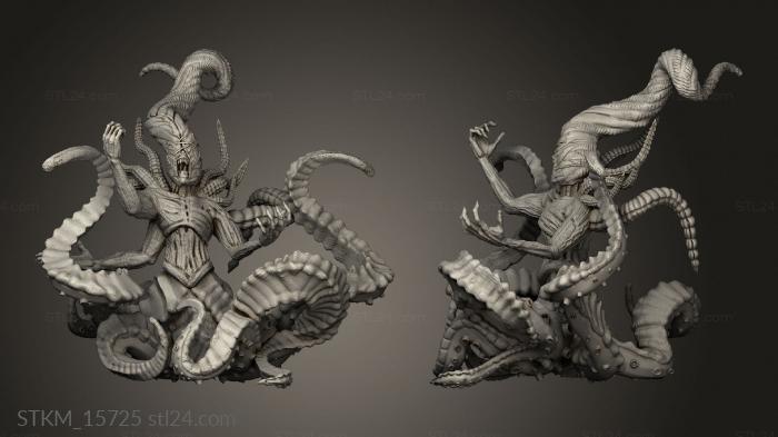 Figurines heroes, monsters and demons (Ruins Madness Nyarlathotep Huge, STKM_15725) 3D models for cnc