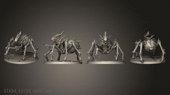 Figurines heroes, monsters and demons (ALIEN BRUTAL LURKER, STKM_15731) 3D models for cnc