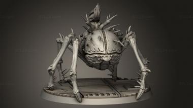 Figurines heroes, monsters and demons (ALIEN BRUTAL LURKER, STKM_15731) 3D models for cnc