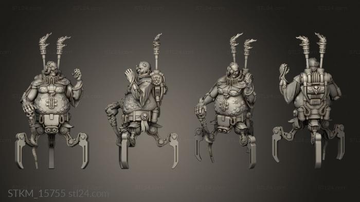 Figurines heroes, monsters and demons (Grandma Decay LEG, STKM_15755) 3D models for cnc