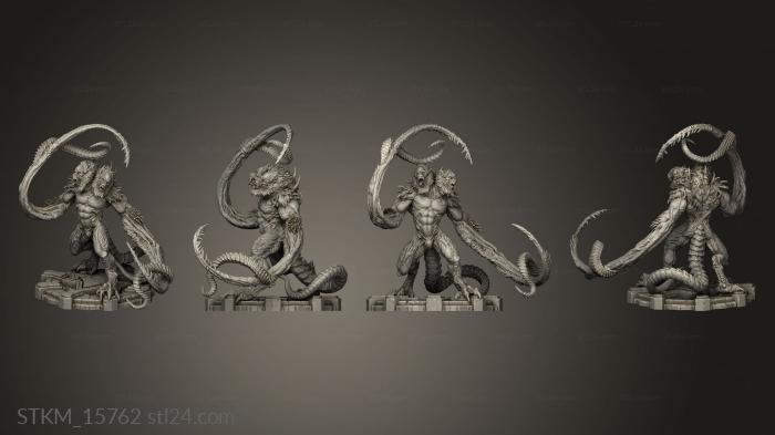 Статуэтки герои, монстры и демоны (Столешница Демогоргона Цель покровителя Столешница, STKM_15762) 3D модель для ЧПУ станка
