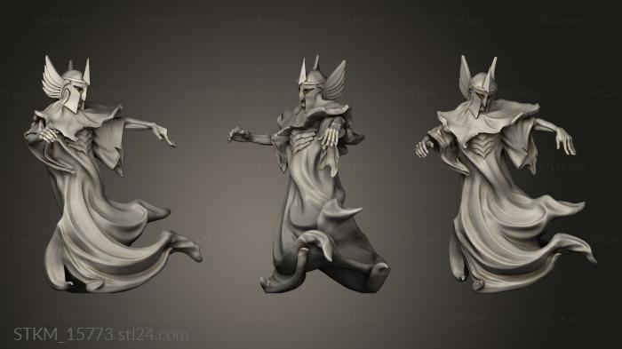 Figurines heroes, monsters and demons (Wraiths, STKM_15773) 3D models for cnc