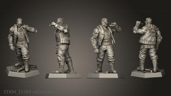 Figurines heroes, monsters and demons (s Overclock Crisis Grodd, STKM_15784) 3D models for cnc