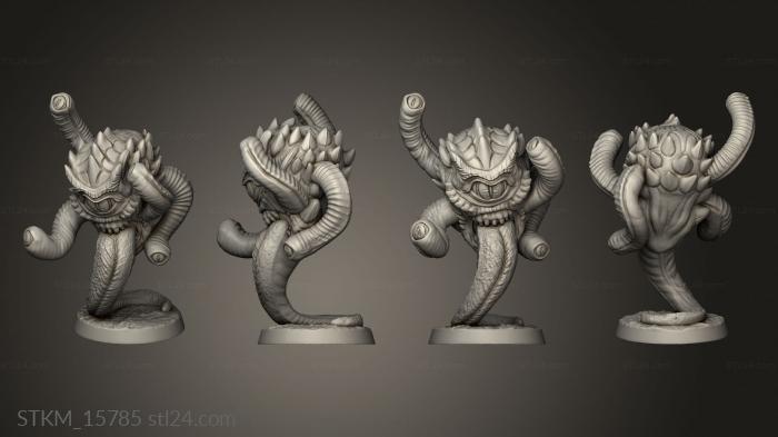 Figurines heroes, monsters and demons (The Monsters the Watcher, STKM_15785) 3D models for cnc