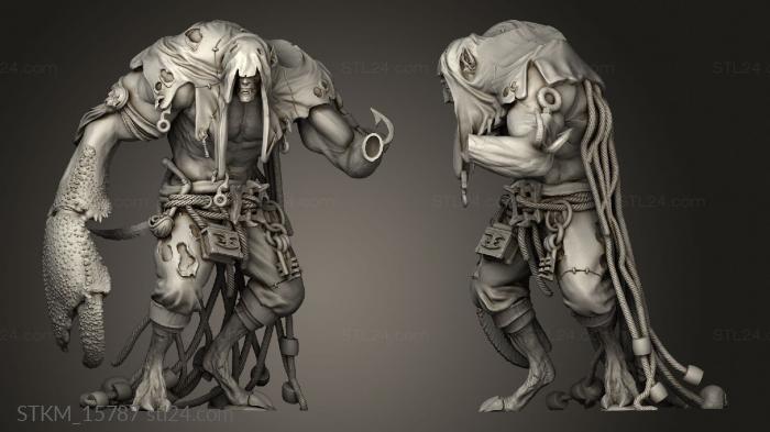 Figurines heroes, monsters and demons (Vyvanse Eldritch, STKM_15787) 3D models for cnc