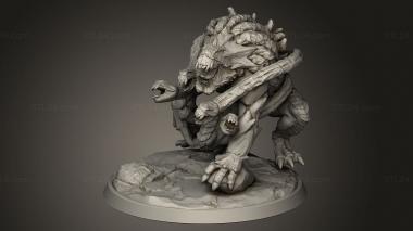 Figurines heroes, monsters and demons (Planar Cruise Lasher, STKM_15791) 3D models for cnc