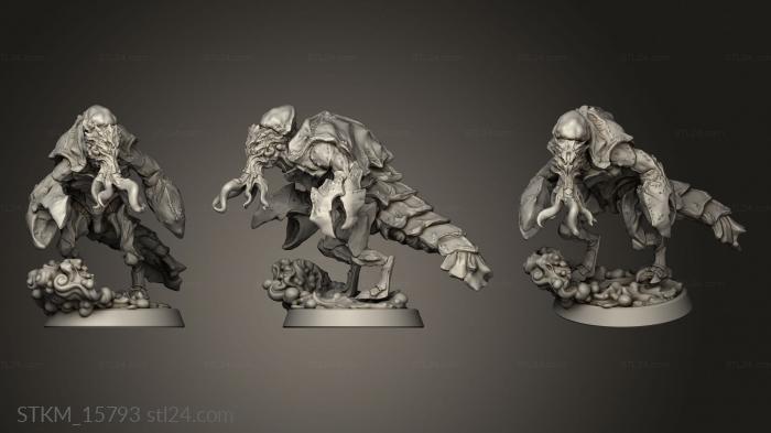 Figurines heroes, monsters and demons (Planar Cruise Pisco Daemon Piscodaemon, STKM_15793) 3D models for cnc