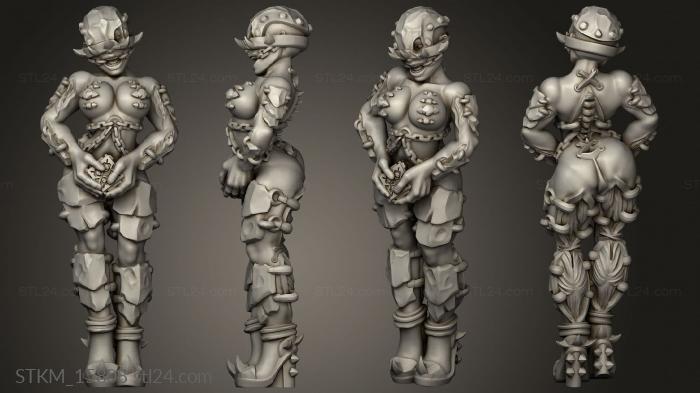 Figurines heroes, monsters and demons (Leads box Cenobite, STKM_15808) 3D models for cnc