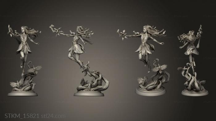 Figurines heroes, monsters and demons (White Werewolf Tavern Lesika, STKM_15821) 3D models for cnc