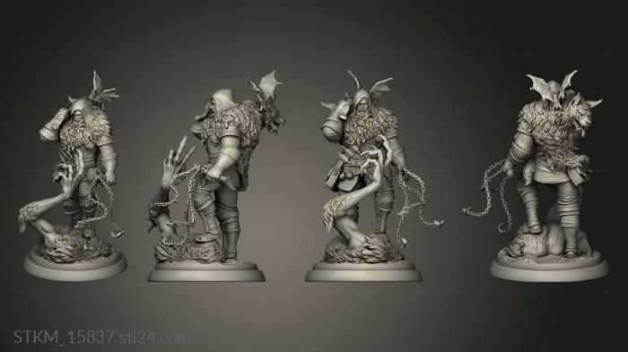 Figurines heroes, monsters and demons (White Werewolf Tavern Waclaw, STKM_15837) 3D models for cnc