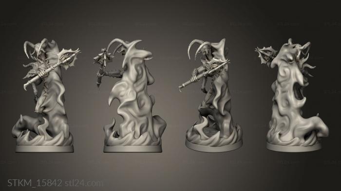 Figurines heroes, monsters and demons (The Dormant God Deceit Fiend, STKM_15842) 3D models for cnc