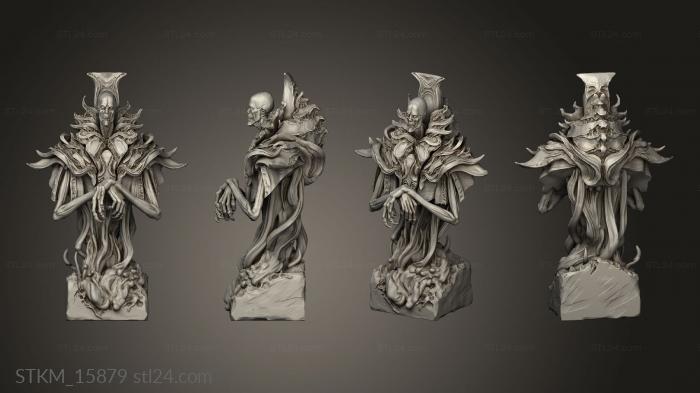 Figurines heroes, monsters and demons (Scytrian Forgotten God, STKM_15879) 3D models for cnc