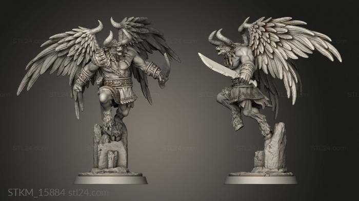 Winged Bull Men Bullmen