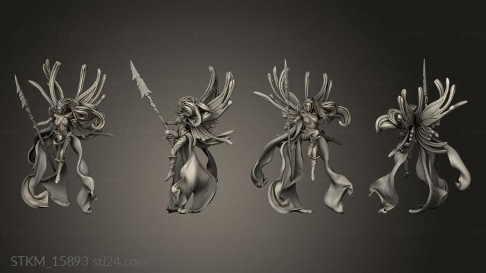 Figurines heroes, monsters and demons (Seelie Court Ankara, STKM_15893) 3D models for cnc