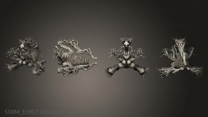 Figurines heroes, monsters and demons (Shub Niggurath Antler, STKM_15917) 3D models for cnc