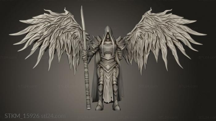 Sicorra Aasimar Paladin Wings Hood