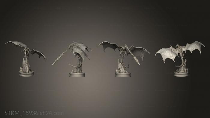 Статуэтки герои, монстры и демоны (Зловещее Хранилище Неверишки,Порождающее Этразека, STKM_15936) 3D модель для ЧПУ станка