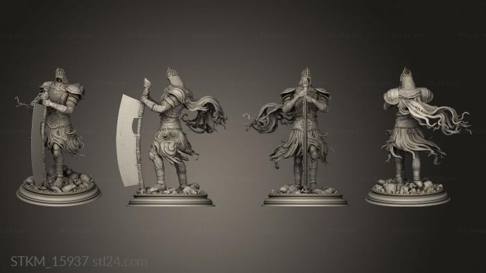 Figurines heroes, monsters and demons (Yhorm the Giant Dark Souls, STKM_15937) 3D models for cnc
