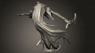 Figurines heroes, monsters and demons (Sneaky Stabber Distance, STKM_15960) 3D models for cnc