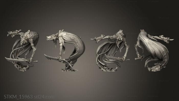 Figurines heroes, monsters and demons (Sneaky Stabber Distance, STKM_15963) 3D models for cnc