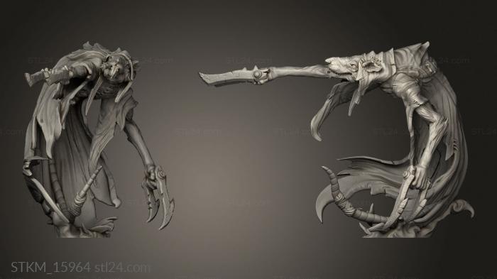 Figurines heroes, monsters and demons (Sneaky Stabber Melee, STKM_15964) 3D models for cnc
