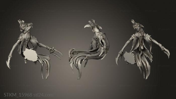 Figurines heroes, monsters and demons (Sneaky Stabber Melee, STKM_15968) 3D models for cnc