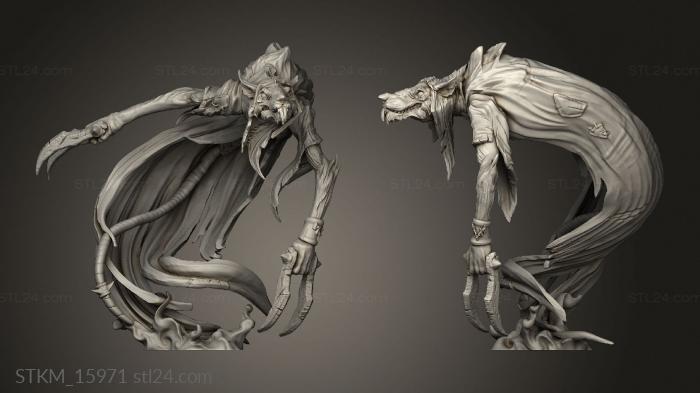 Figurines heroes, monsters and demons (Sneaky Stabber Melee, STKM_15971) 3D models for cnc