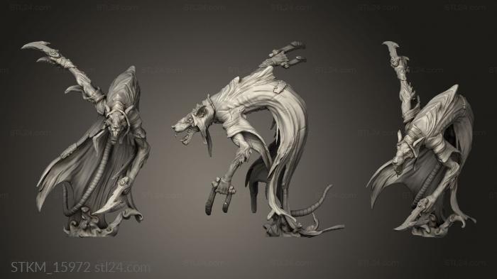 Figurines heroes, monsters and demons (Sneaky Stabber Melee, STKM_15972) 3D models for cnc