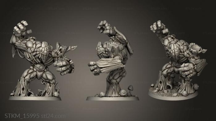 Figurines heroes, monsters and demons (Agosto Dreemill, STKM_15995) 3D models for cnc