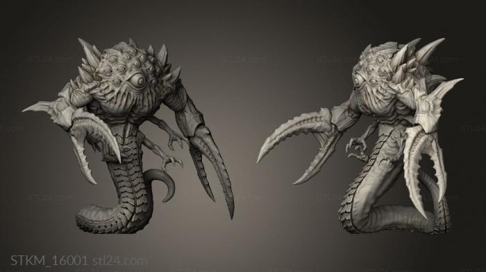 Figurines heroes, monsters and demons (Somnar I Reaver Pincers, STKM_16001) 3D models for cnc