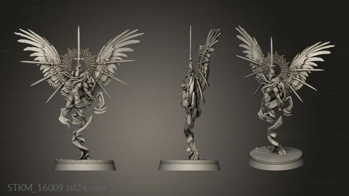 Figurines heroes, monsters and demons (City Angels Anteneriel Protector Angel, STKM_16009) 3D models for cnc